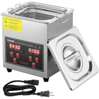 Vevor Ultraschallreiniger Ultraschall Edelstahl-Reinigungsgerät W, 2 L Ultraschallreinigungsgerät mit