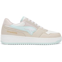 KangaROOS K-Top Jane Sneaker, beige/Mint, 39 EU