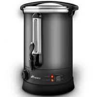 TRESKO Einkochautomat 1385-023, 2500 Watt, grau, Glühweinkocher, mit Zapfhahn,