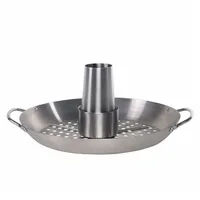 Chefgastro Gemüsekorb Ø 30 cm Edelstahl silber
