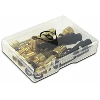 Dunlop Fahrradventil-Adaptersatz, 14-teilig