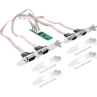 DeLock 95269 Serielle/Parallele Steckkarte M.2 RS232 PCIe
