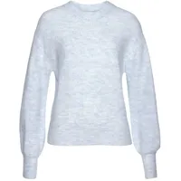 LASCANA LASCANA, Strickpullover in hellblau meliert), | Gr.: 40/42,