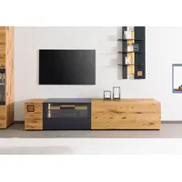 Massivmoebel24 Kitzbühel Lowboard 220x52x52 cm Natur Geölt/Lackiert Holz