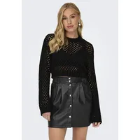 Only PULLOVER L/S KNT NOOS«, schwarz