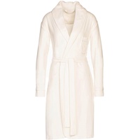 VOSSEN Bademantel mit Schalkragen in ivory | M