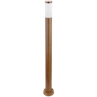 GLOBO Stehleuchte Außenleuchte Gartenlampe Standleuchte Wegelampe Terrasse IP44, Edelstahl