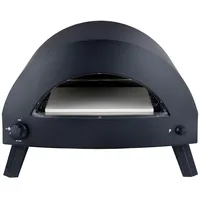 Gardenson Pizzaofen Bukom ca. 54.5x40x52 cm Schwarz