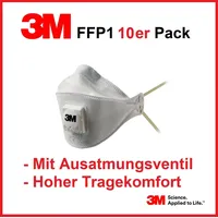 3M AURA Feinstaubmaske 9312+, FFP1 3M