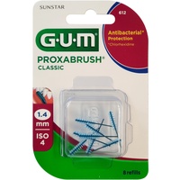 Gum PROXABRUSH® CLASSIC Ersatzbürsten 1,4 mm pink (Kerze)