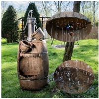Köhko Gartenbrunnen mit Regenfalleffekt Dölitz 13014 Springbrunnen Wasserspiel