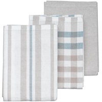 Kela 15974 Reinigungstücher Baumwolle Grau, Silber 3 Stück(e)