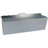 Bellissa Pflanzkasten Origami M, silber, 54 x 17,5 x