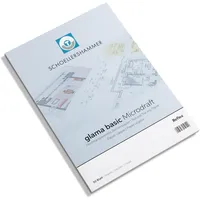 Schoellershammer DIN A3 Zeichenpapier, Transparent 80 g/m2, Glatt 50