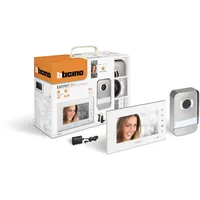 BTicino 310913 Easykit WLAN-Video-Gegensprechanlage für Ein-Familien, Plug-In 2 Drähte