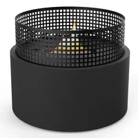 Tenderflame Terrassenfeuer Plettenberg 180 Stahl Schwarz