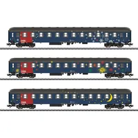 Märklin 42698 H0 Reisezugwagen-Set Bcm, 2. Klasse der DSB