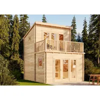 Alpholz Gartenhaus Manhattan 4 x 5 m Beige