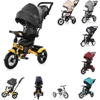 Lorelli Tricycle Neo 4 in 1 Luftreifen, Schiebestange, Sitz