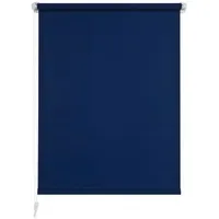 LIEDECO Klemmfix-Rollo 60 x 60 cm blau