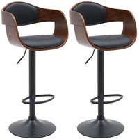 CLP 2er Set Barhocker Kingston Mit Hochwertiger Polsterung I