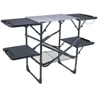 GCI Campingküche Slim-Fold Schwarz
