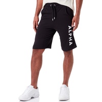 Alpha Industries Jersey Kurze Hose - Black - 2XL