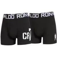 Cristiano Ronaldo Boxershorts CR7 Boys Trunk schwarz 104/110 2er