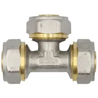 Pipetec Schraubfitting T-Stück 20x2 mm Mehrschichtverbundrohr