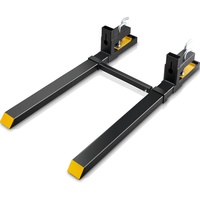 Vevor Palettengabel 1490x100x230mm Gabelträger 1814kg Tragfähigkeit Gabelzinken 149cm Gesamtlänge