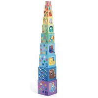 Djeco Stapelturm: Regenbogen