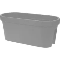 Spetebo Balkon Geländer Blumenkasten oval 60 x 20 x