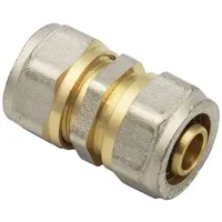 Pipetec Schraubfitting Schraub Kupplung 16x2 mm Mehrschichtverbundrohr