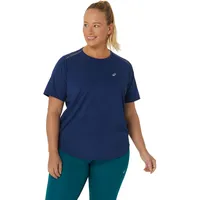 Asics Damen Road SS Top blau