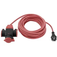 Sygonix SY-5806890 Strom Verlängerungskabel 16 A Rot 10.00 m