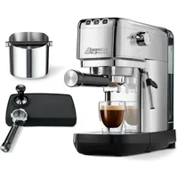 Tchibo “Lapressa Siebträger mit Tamper, Tampermatte, Abklopfbehälter, Edelstahl