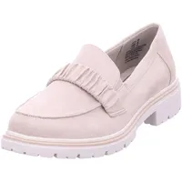 Jana Damen Slipper mit Blockabsatz Vegan, Beige (Beige), 39