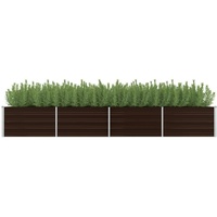 VidaXL Garten-Hochbeet Braun 320 x 80 x 45 cm