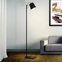 EGLO LACEY floor lamp black/brown