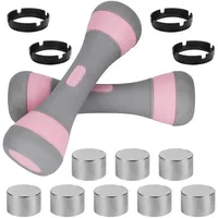 Belle Vous 2er Pack verstellbare Hanteln 3-In-1 Set -
