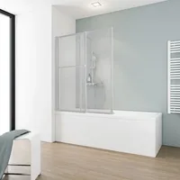 Schulte Duschwand für Badewanne mit Handtuchhalter, ausziehbar – 118