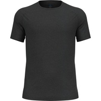 Odlo Crew Active 365 Kurzarm-t-shirt - Black Melange -