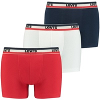 Levi's Herren Boxershorts Sportswear Logo Boxer Brief, 3Pack