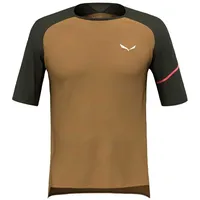 Salewa Herren Vento AM T-Shirt (Größe XL, oliv)