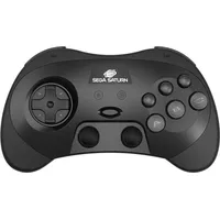 Retro-bit PRO Controller Black - Wireless Controller, - Sega