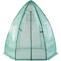 [en.casa] Gewächshaus Hunze 200x240cm Grün