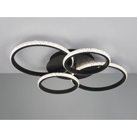 Trio Leuchten LED Deckenleuchte Cires 27W schwarz