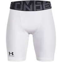 Under Armour HeatGear Armour Shorts Jungen 100 white/black S