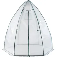 [en.casa] Gewächshaus Hunze 200x240cm Weiß