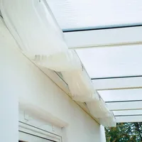 BECKMANN Sonnensegel Schattier-Set 94 x 314 cm weiß